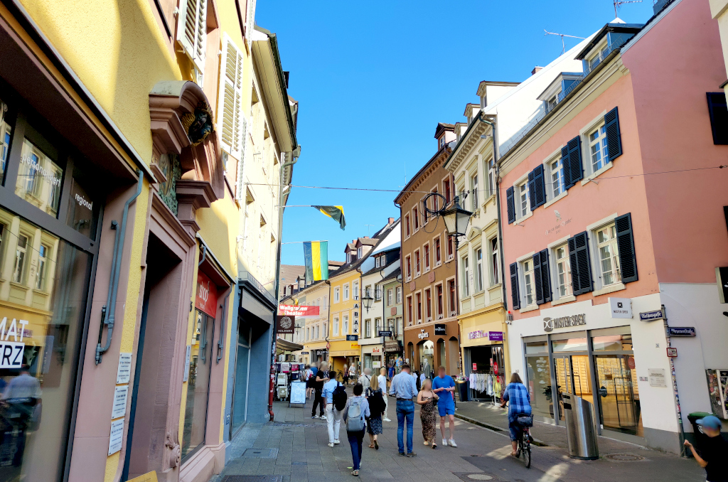 Außenansicht des Ladenlokals